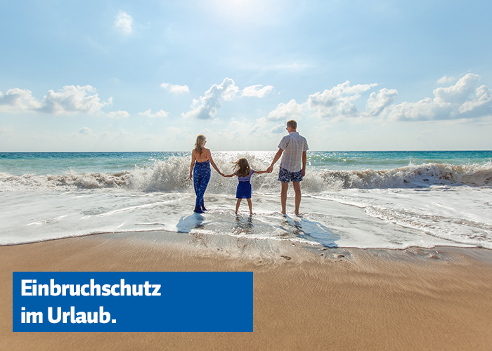 Einbruchschutz im Urlaub