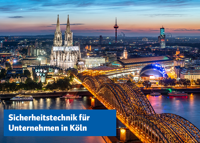 Sicherheitstechnik für Unternehmen in Köln