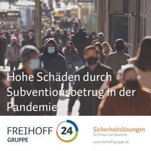 Ho­he Schä­den durch Sub­ven­ti­ons­be­trug in der Pan­de­mie