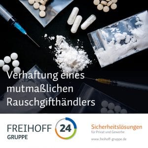 Verhaftung eines mutmaßlichen Rauschgifthändlers in Großbritannien