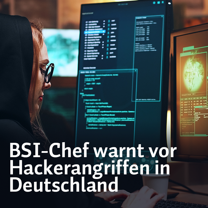 BSI warnt vor Cyberangriffen