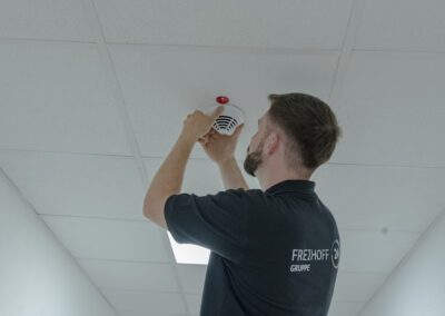 Montage von Rauchmeldern