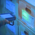 Paketscanner mit Notruffunktion