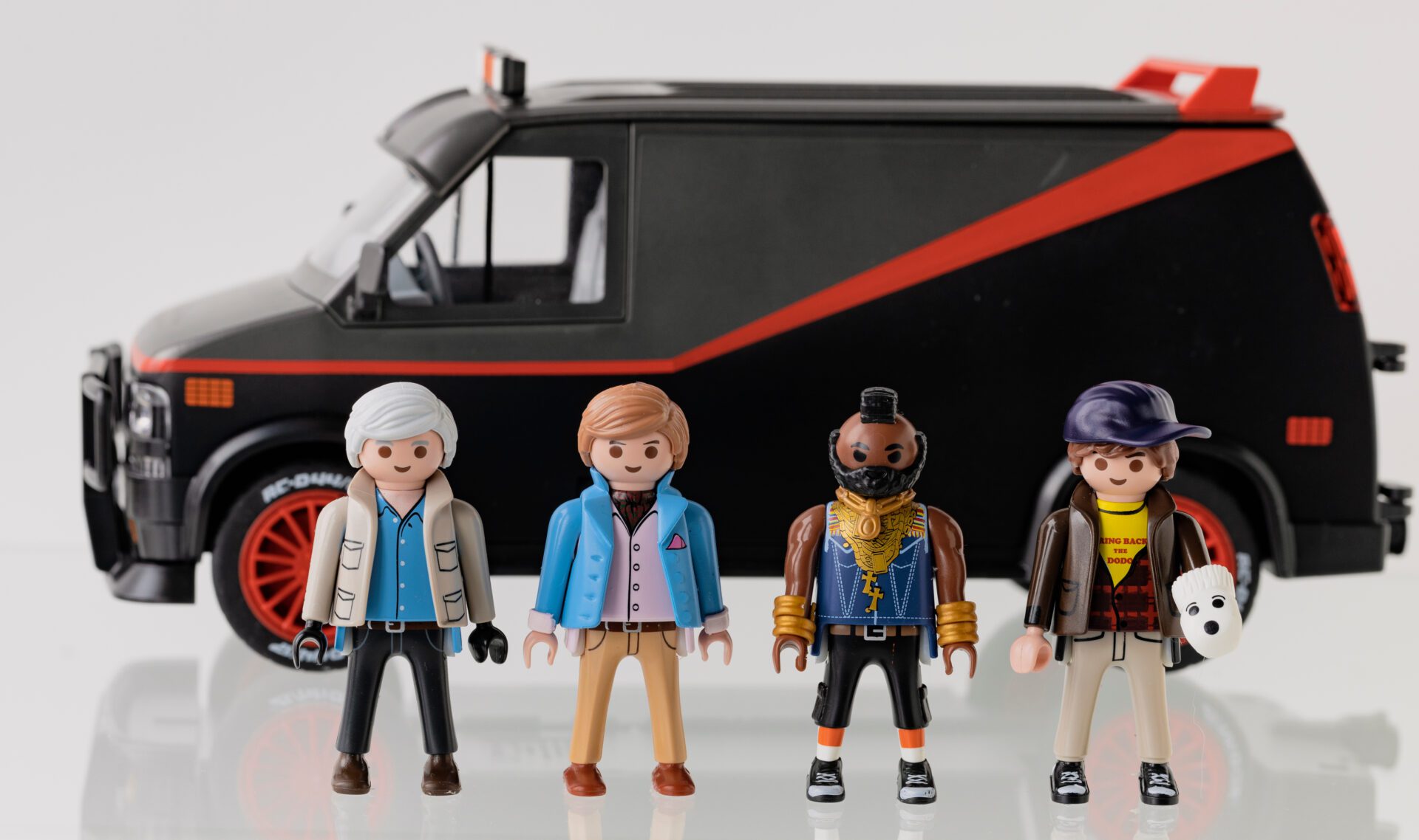 Lippstadt - Deutschland 21. Januar 2022 Playmobil Figuren der Kultserie das A-Team